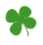 Green clover icon.<br />
