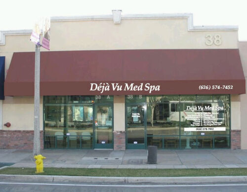 Exterior picture of Déjà Vu Med Spa and Salon in Downtown Arcadia, CA